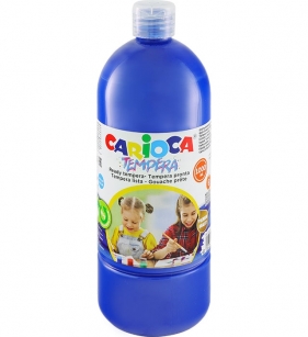 Farba Carioca tempera - granatowa. 1000 ml