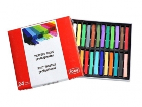 Pastele suche. 24 kolory