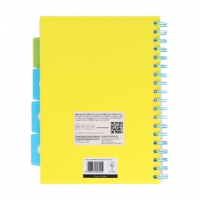 Kołozeszyt Strigo Pads Project Book B5 linia Neon - Żółty
