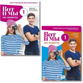 Pakiet: Podręcznik + zeszyt ćwiczeń Wot i My po nowomu 1. Liceum i technikum. Język rosyjski.