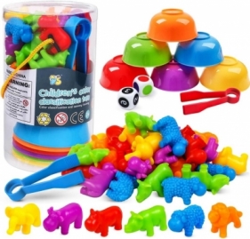 Zestaw do nauki liczenia i kolorów 36el