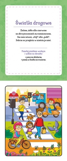 Malowanka z pisakiem wodnym Podróże małe i duże. W mieście