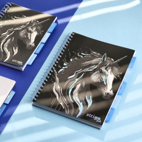 Kołozeszyt Strigo Pads Project Book A4 linia - Unicorn