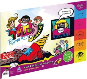 Blok rysunkowy kolorowy A3/16K Tytus FIORELLO