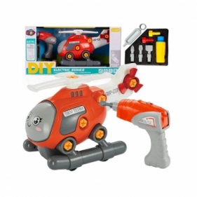 Helikopter do sęcania z narzędziami