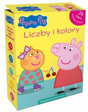 Świnka Peppa 123. Karty edukacyjne w pudełku