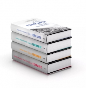 Pakiet Cykl neapolitański Tomy 1-4: Genialna przyjaciółka. Historia nowego nazwiska. Historia ucieczki. Historia zaginionej dziewczynki