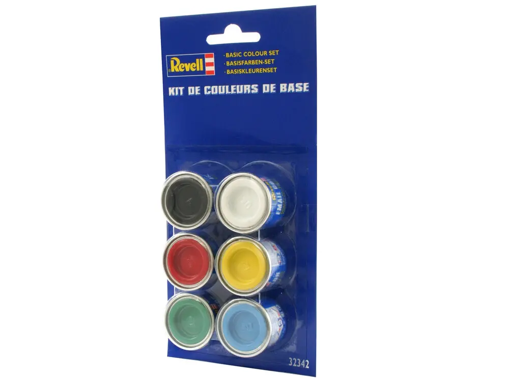 Basisfarben-Set (6x14ml Email Farben)