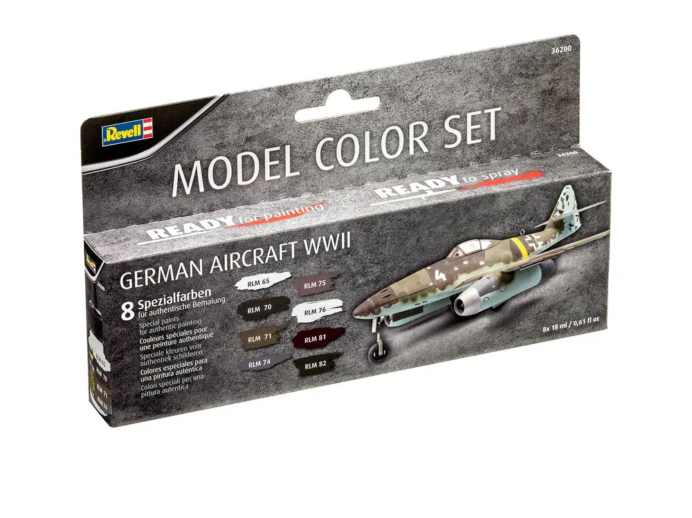 Model Color - German Aircraft WWII (8x 18ml)