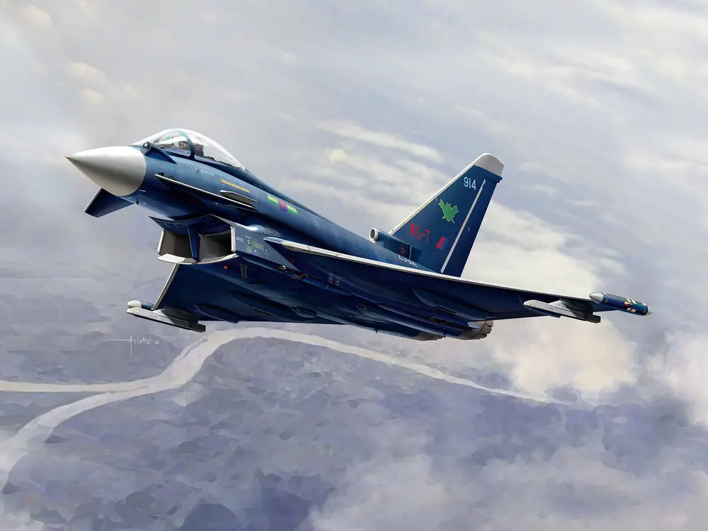 Model Set Eurofighter Typhoon - RAF