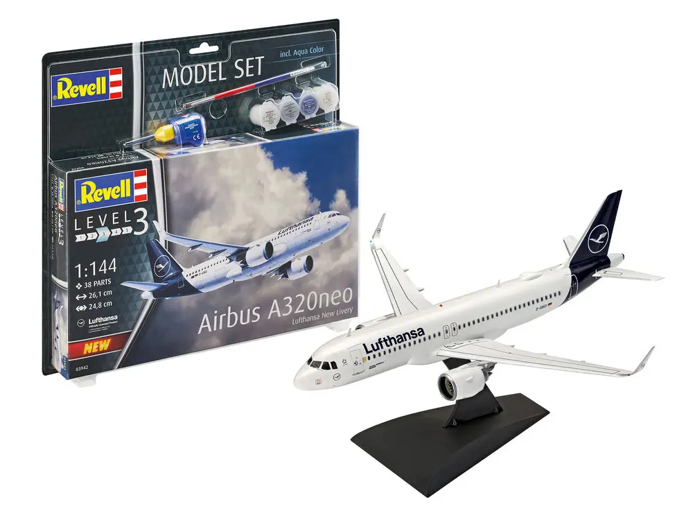 Model Set Airbus A320neo Lufthansa 