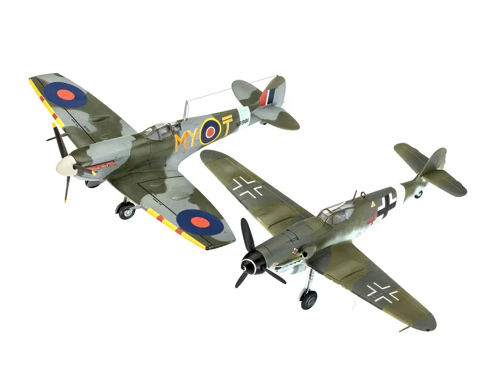 Combat Set Messerschmitt Bf109G-10 - Spitfire Mk.V