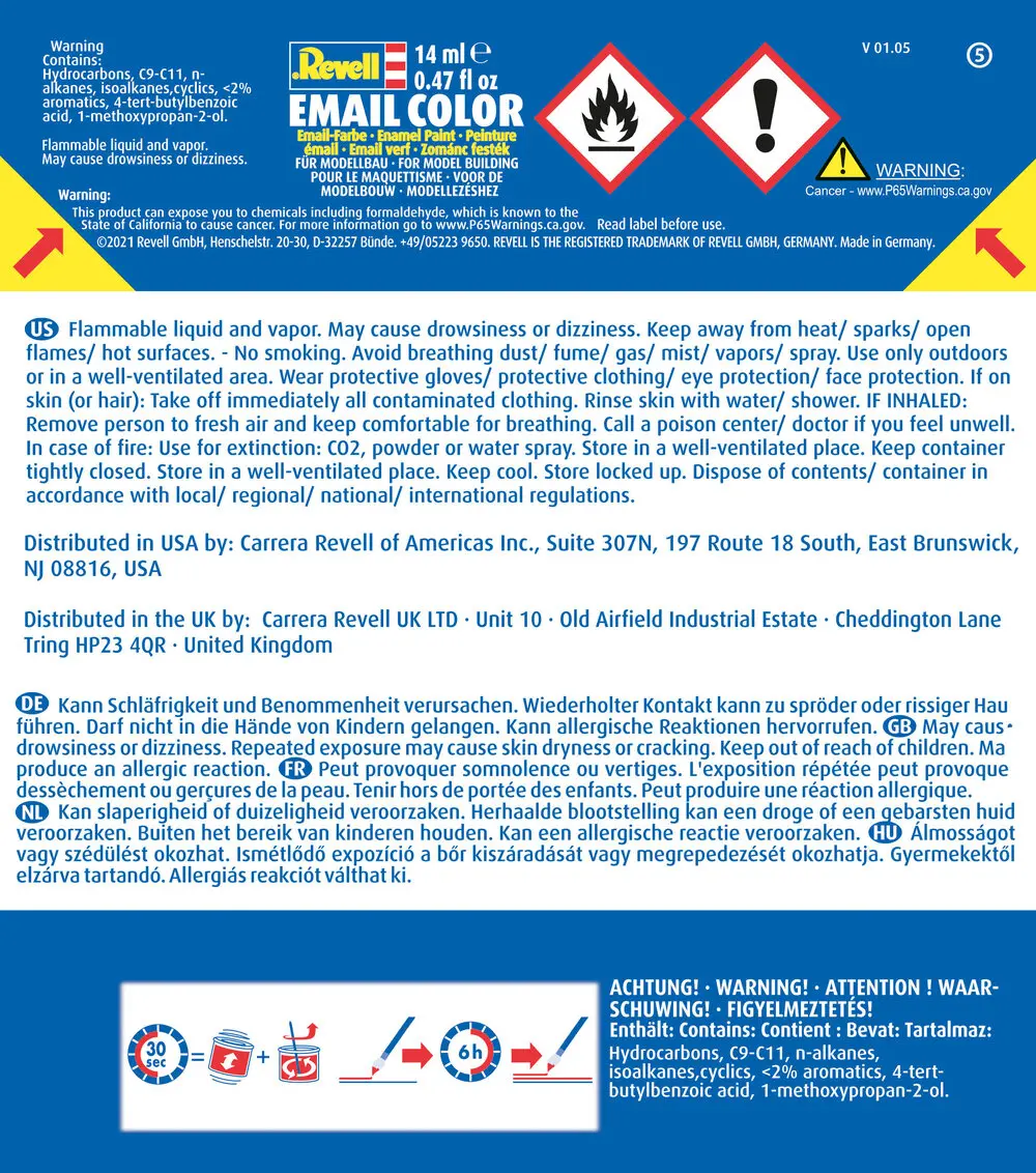 leuchtorange. matt RAL 2005 14 ml-Dose