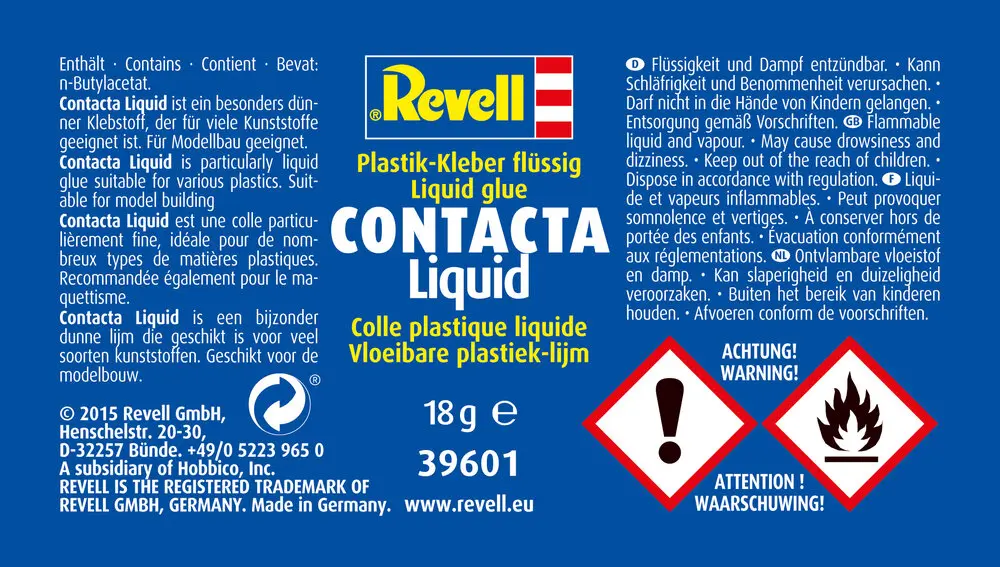 Contacta Liquid. Flüssigleim (18 g)