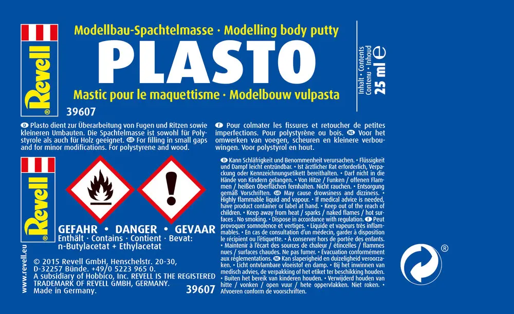 Plasto Spachtelmasse