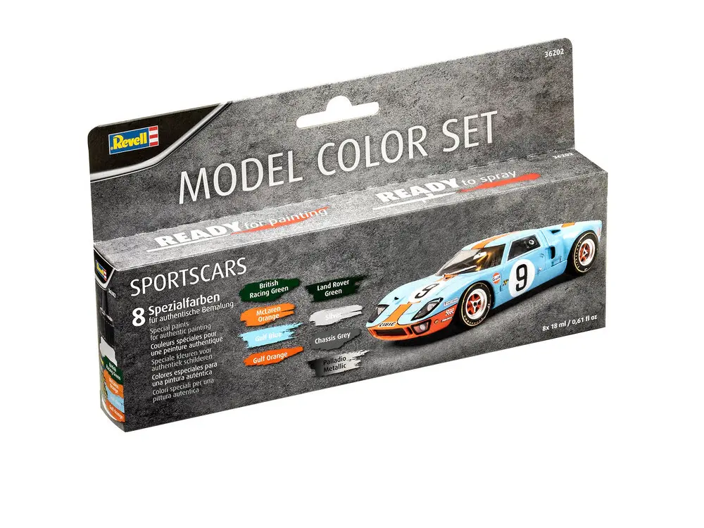 Model Color - Sportscar (8x 18ml)