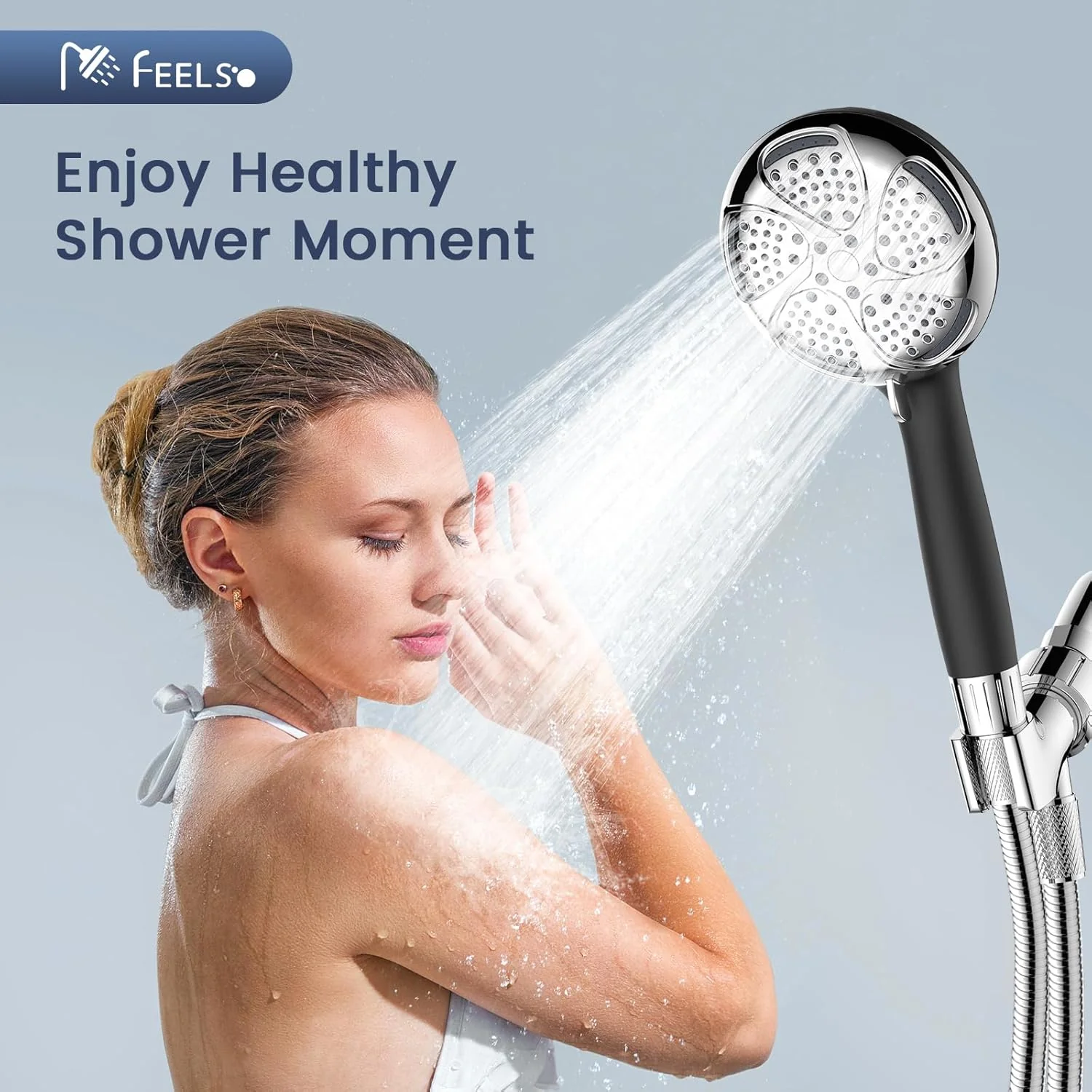 FEELSO 2 Pack Shower Filter for Handheld Shower Head��Applicable to SL7��
