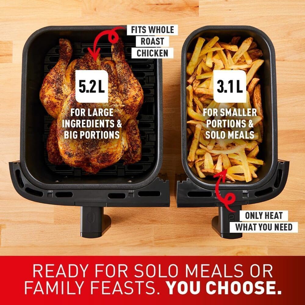 Tefal Easy Fry Dual Zone Digital Air Fryer