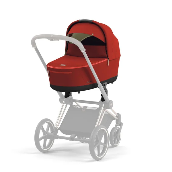 Cybex Priam V4 Stroller Set Autumn Gold. Chrome Brown Frame