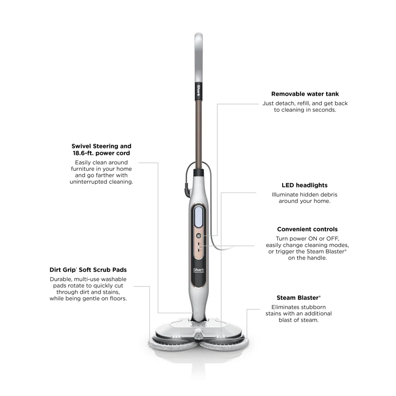 Shark 8201 Shark Steam & Scrub with Steam Blaster Technology