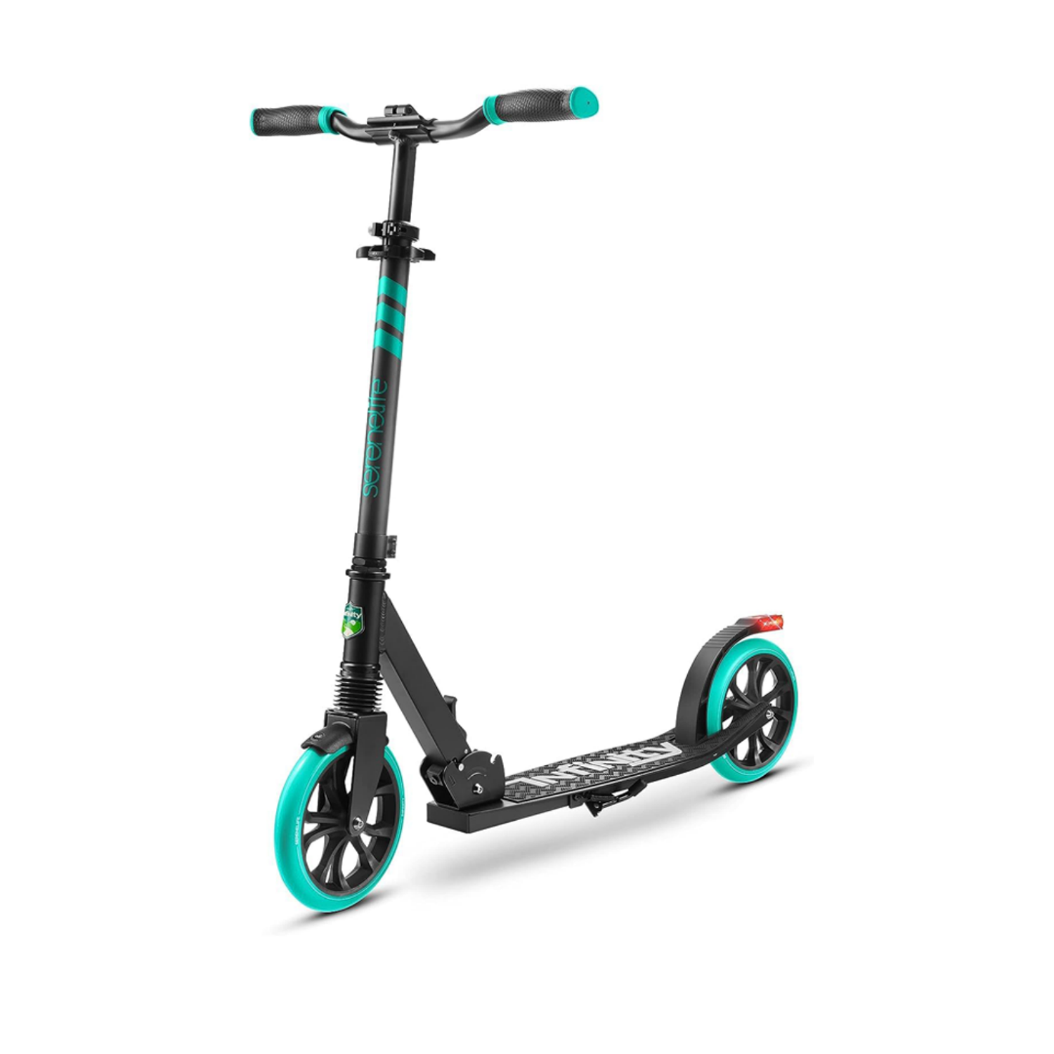 10 Colors Freestyle Scooter Adult and Teen Scooter - Adjustable Height. All Terrain Scooter with Large Wheels and Suspension. Foldable Scooter with Easy Maneuver