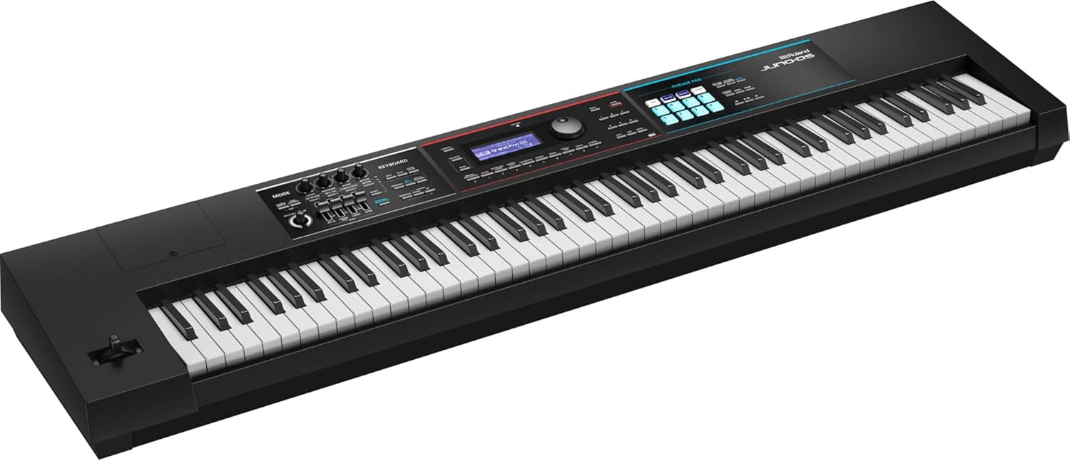 Roland JUNO-DS 88-Key Lightweight Weighted-Action Keyboard with Pro Sounds