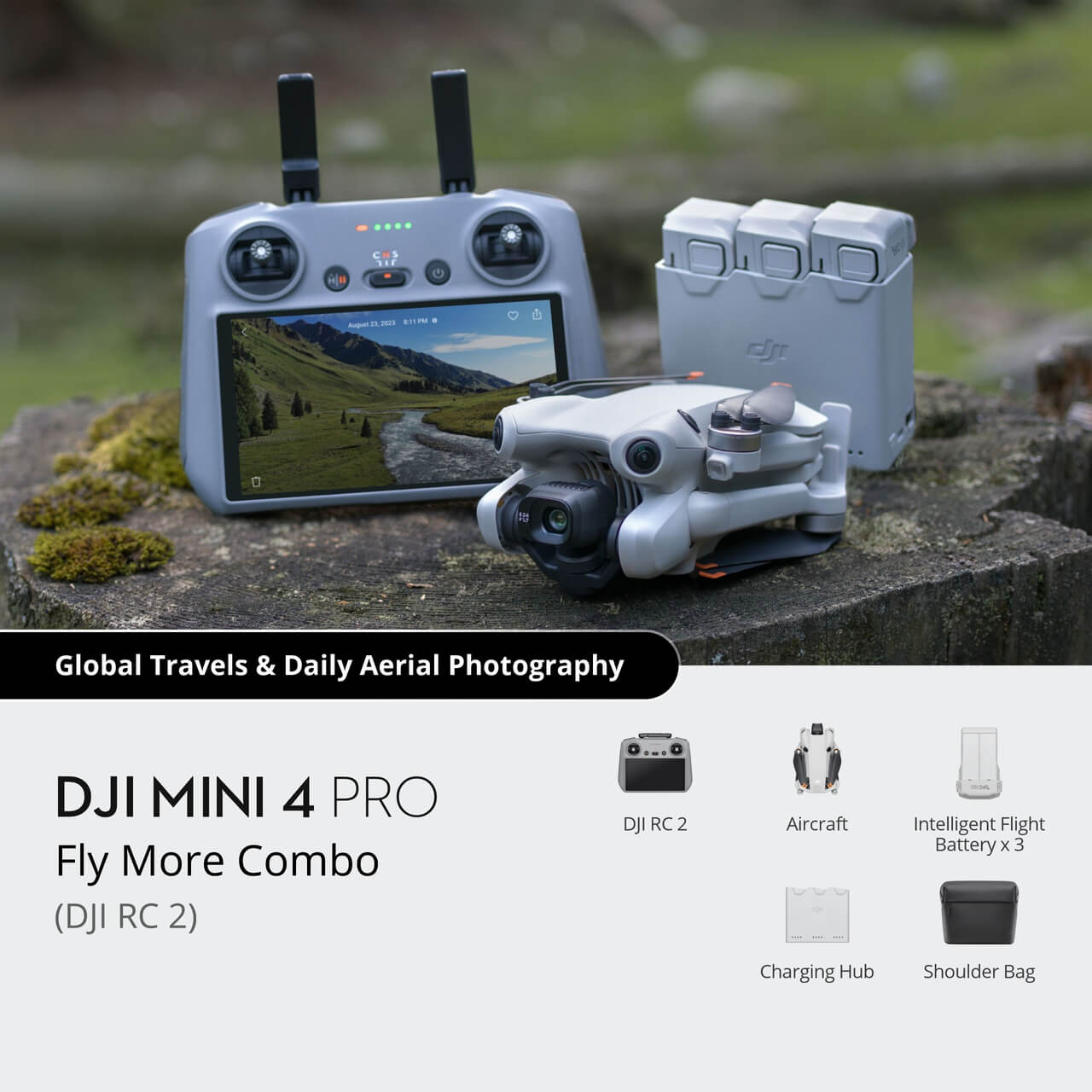 Mini 4 Pro Fly More Combo ( RC 2)