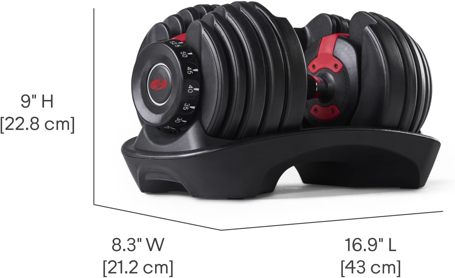 Bowflex SelectTech 552 Adjustable Dumbbell