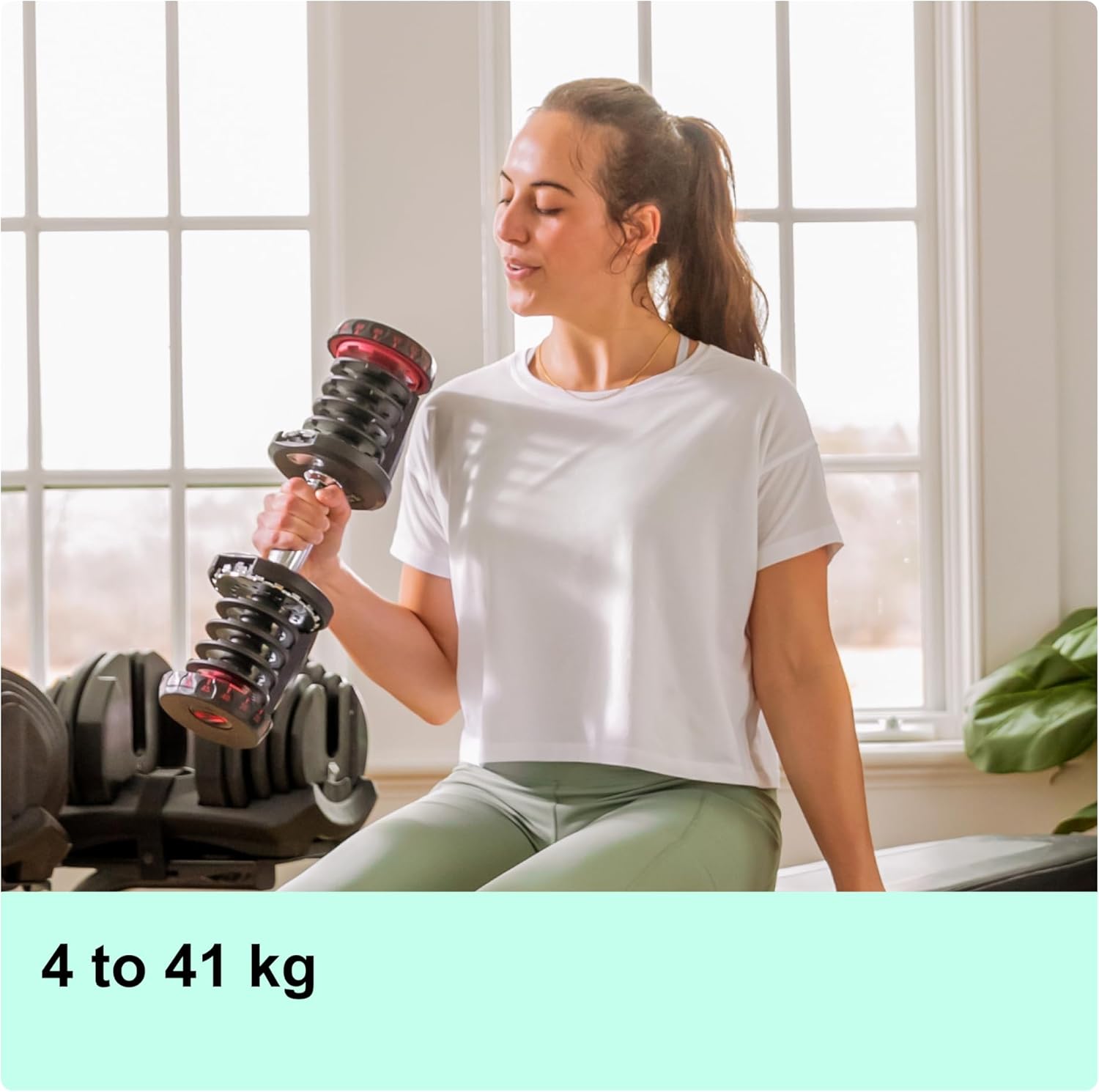 Bowflex SelectTech Adjustable Dumbbells and Weights System (Single)