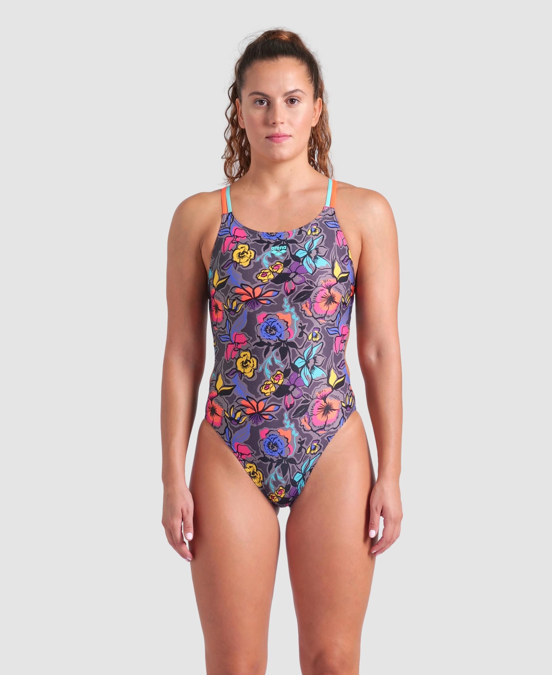 Women's Swimsuit arena Vivid Repeat Lace Plus Back