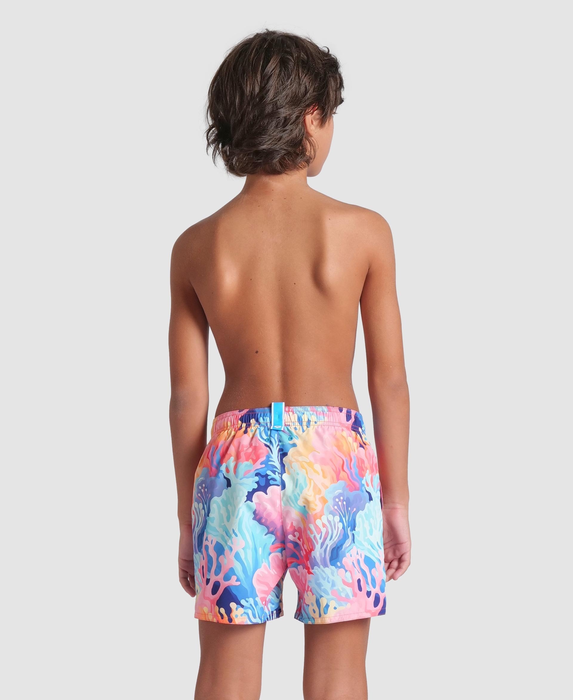 Boys' Beach Boxer 32 cm arena Allover Water Print Multiprints
