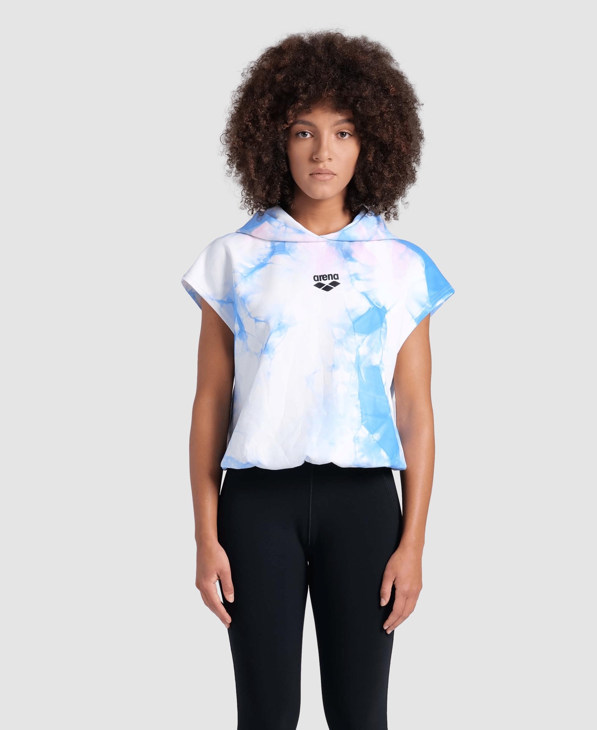 Women's arena Studio Hooded Sleeveless Sweatshirt