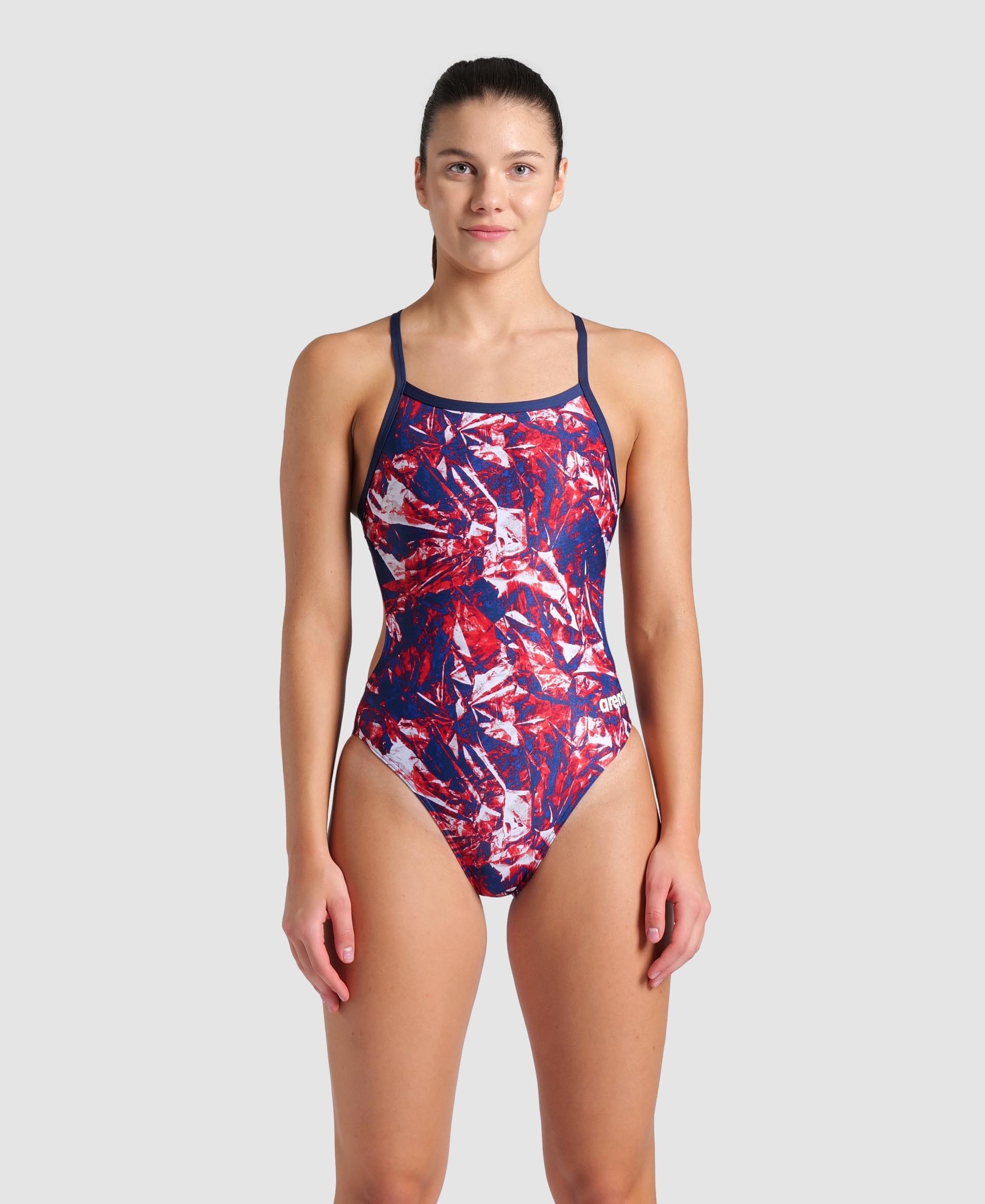 Women's Swimsuit arena Team Crackle Challenge Back
