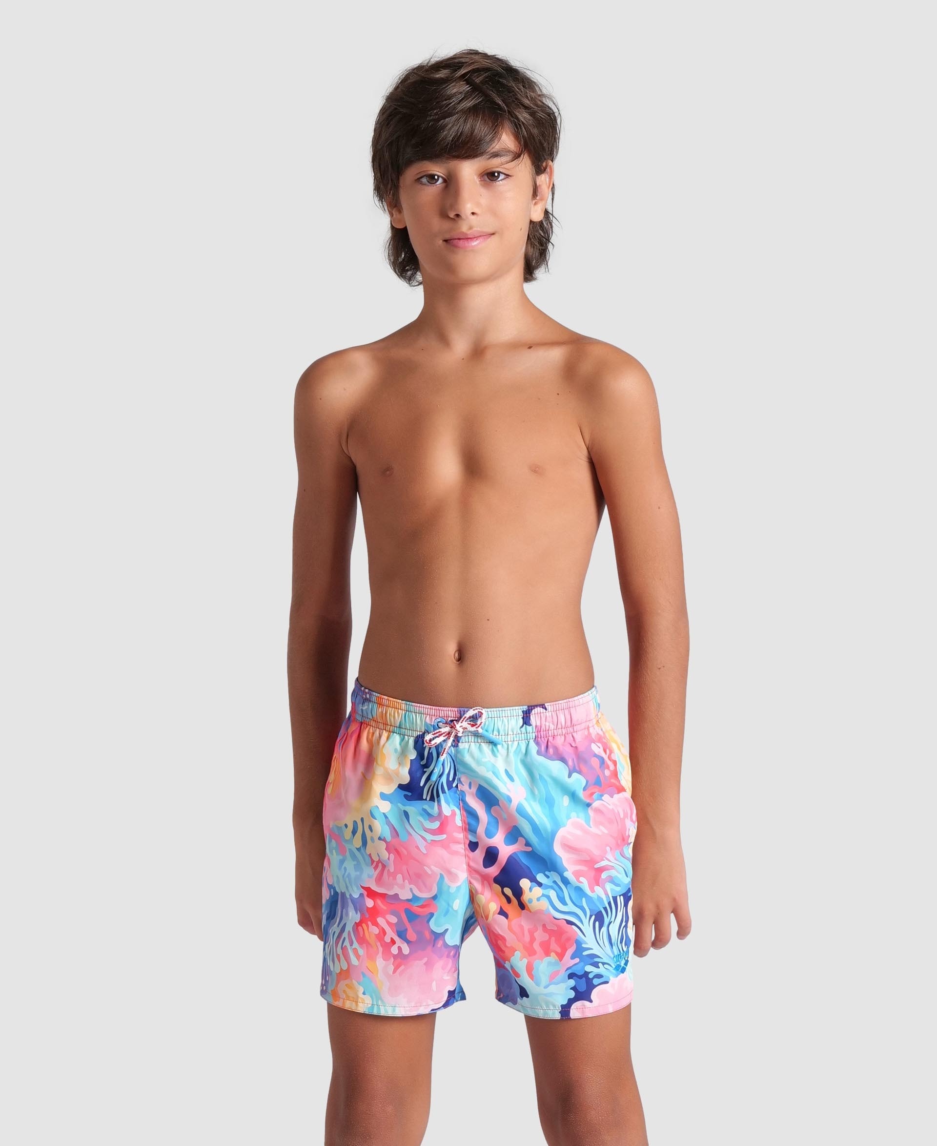 Boys' Beach Boxer 32 cm arena Allover Water Print Multiprints