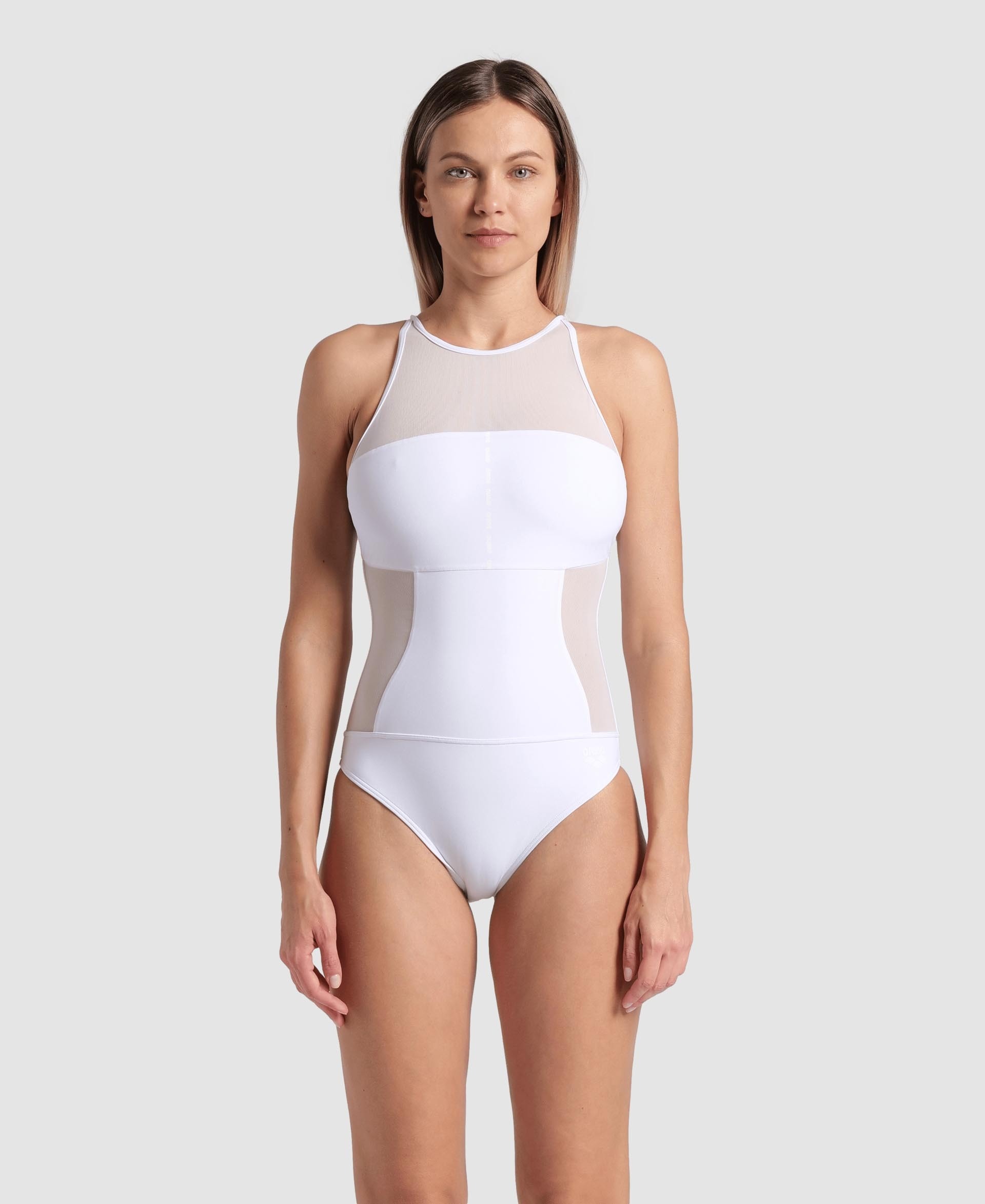 Women's Swimsuit arena Mesh Graphic Swim Pro Back