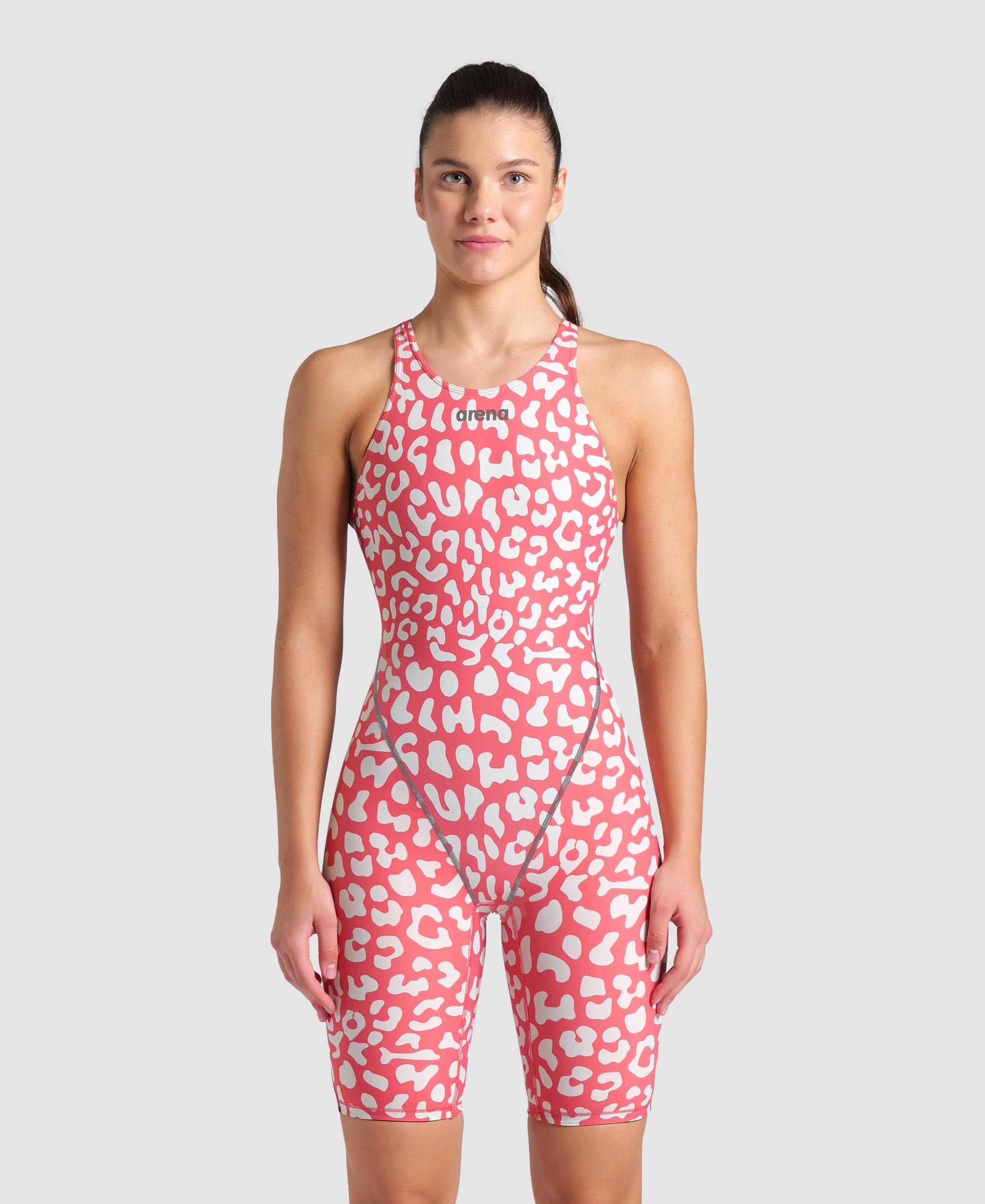 Women's Powerskin ST Next Leopard Skin Open Back LE