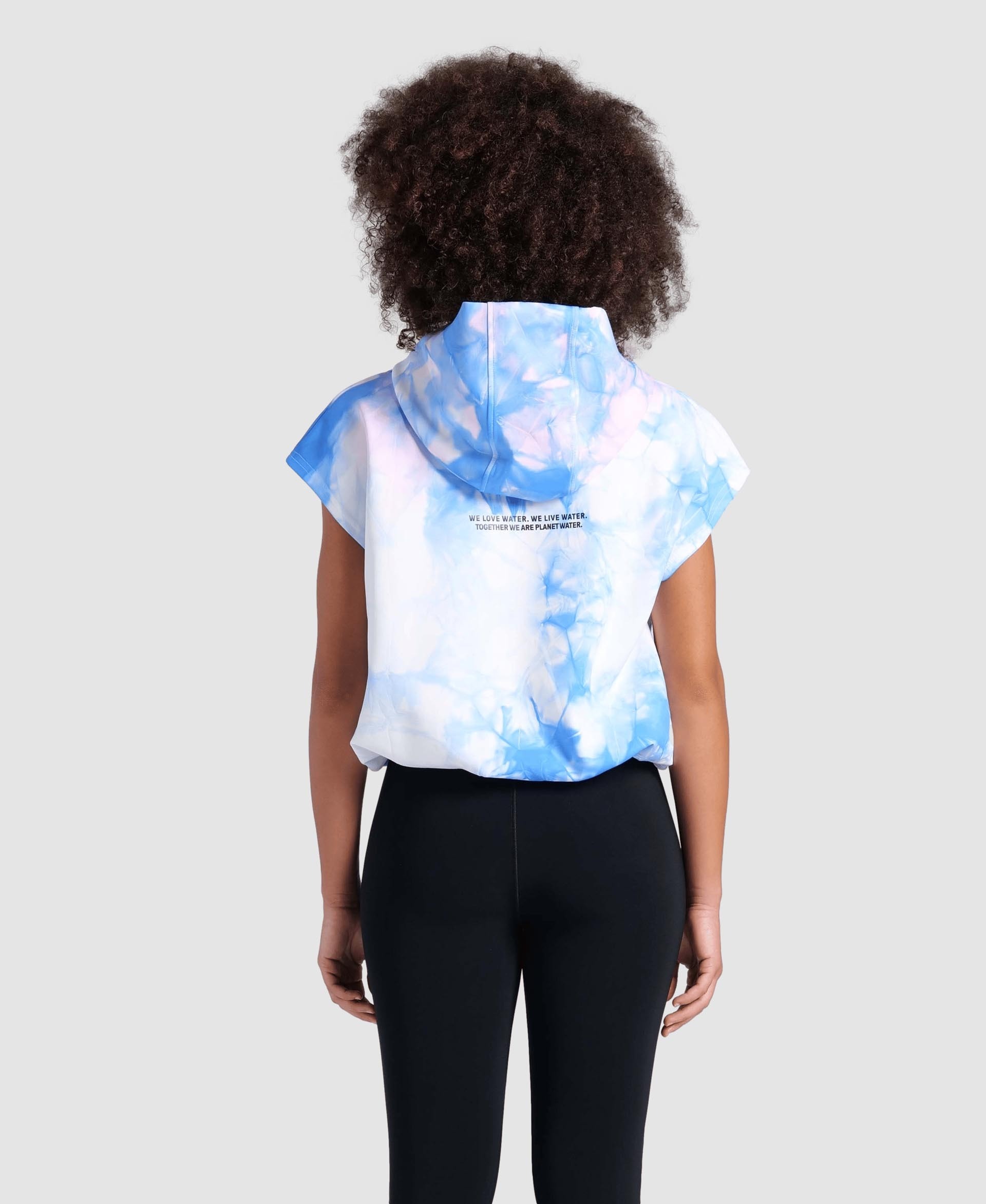 Women's arena Studio Hooded Sleeveless Sweatshirt
