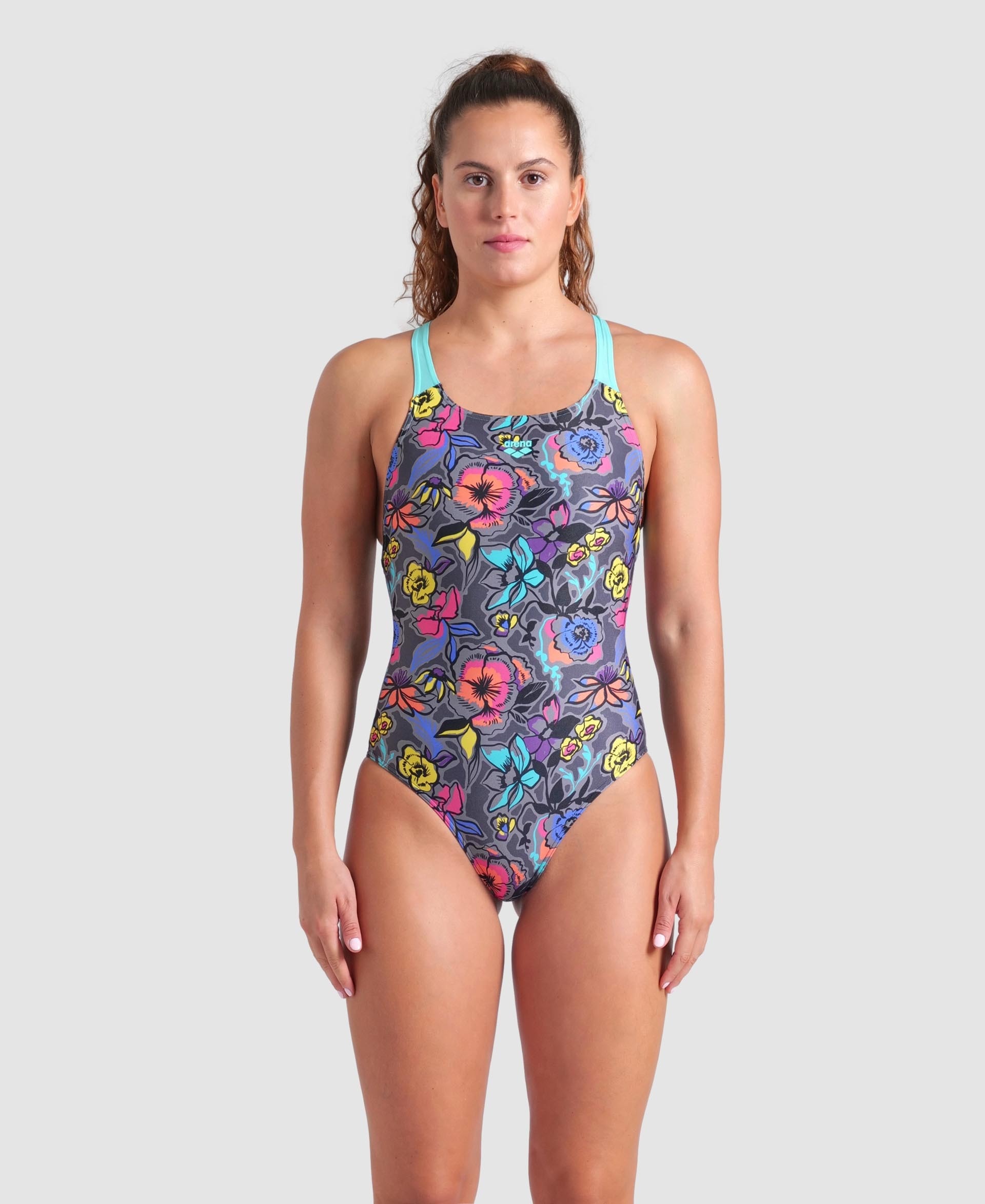 Women's Swimsuit arena Vivid Repeat Swim Pro Back