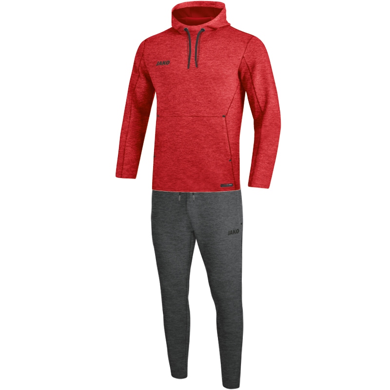 JAKO Jogginganzug Premium Basics mit Kapuzensweat