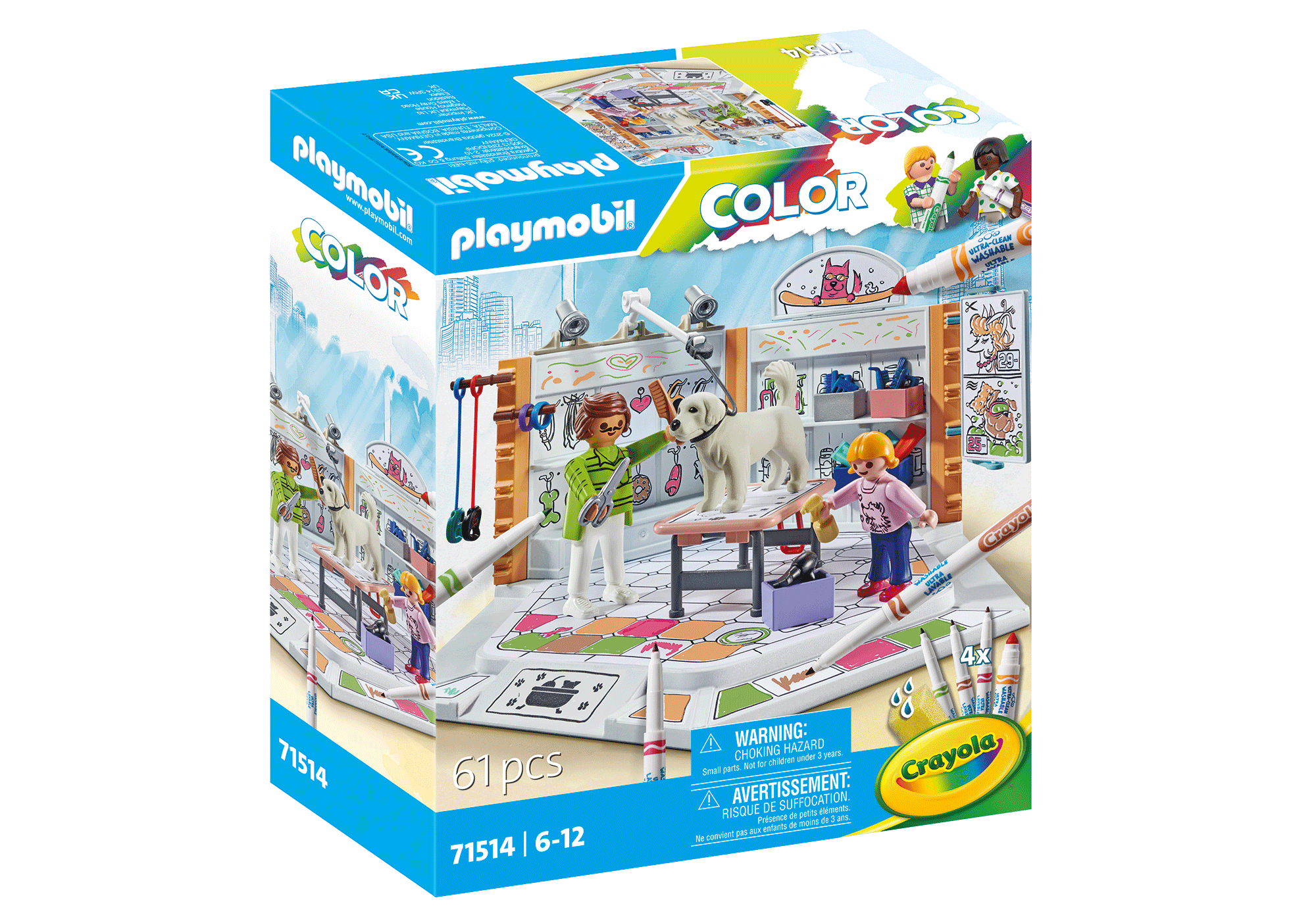Playmobil Color Hundesalon