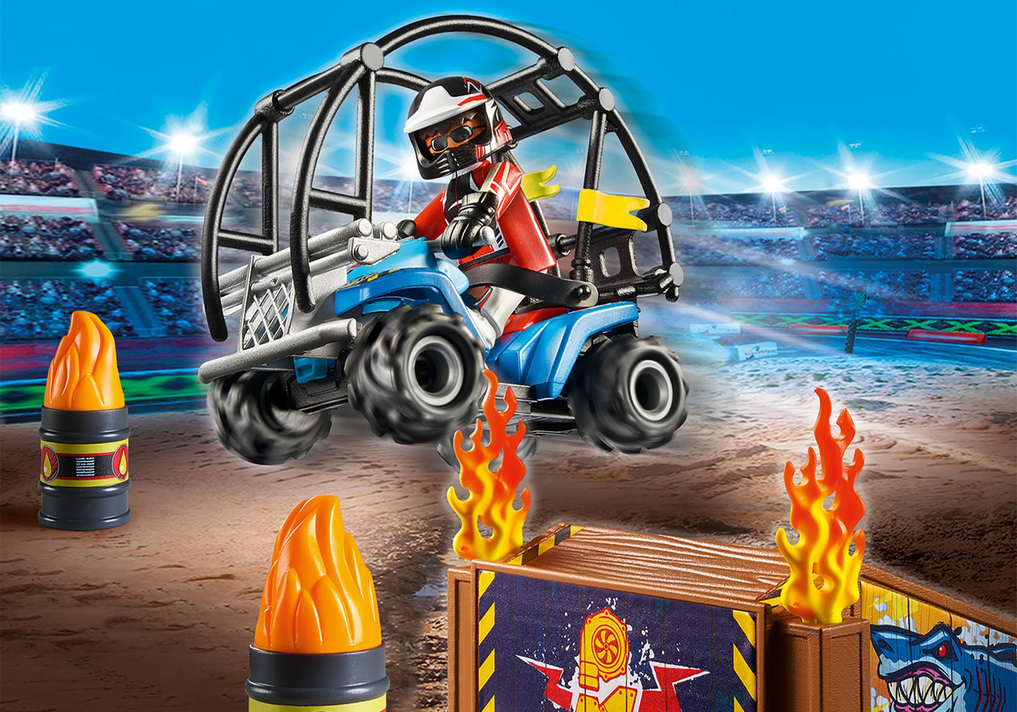 Starter Pack Stuntshow Quad mit Feuerrampe