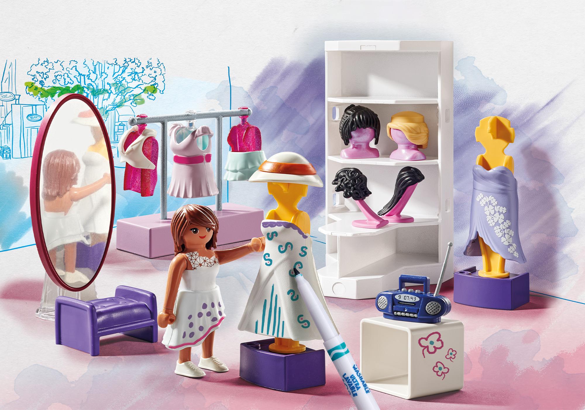 PLAYMOBIL Color: Fashion Design Set
