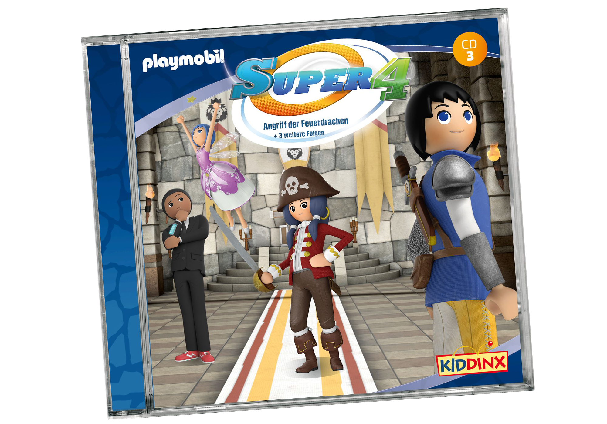 CD Super4: Folge 3 Angriff der Feuerdrachen