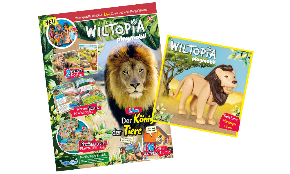 PLAYMOBIL-Magazin Wiltopia 11/2023