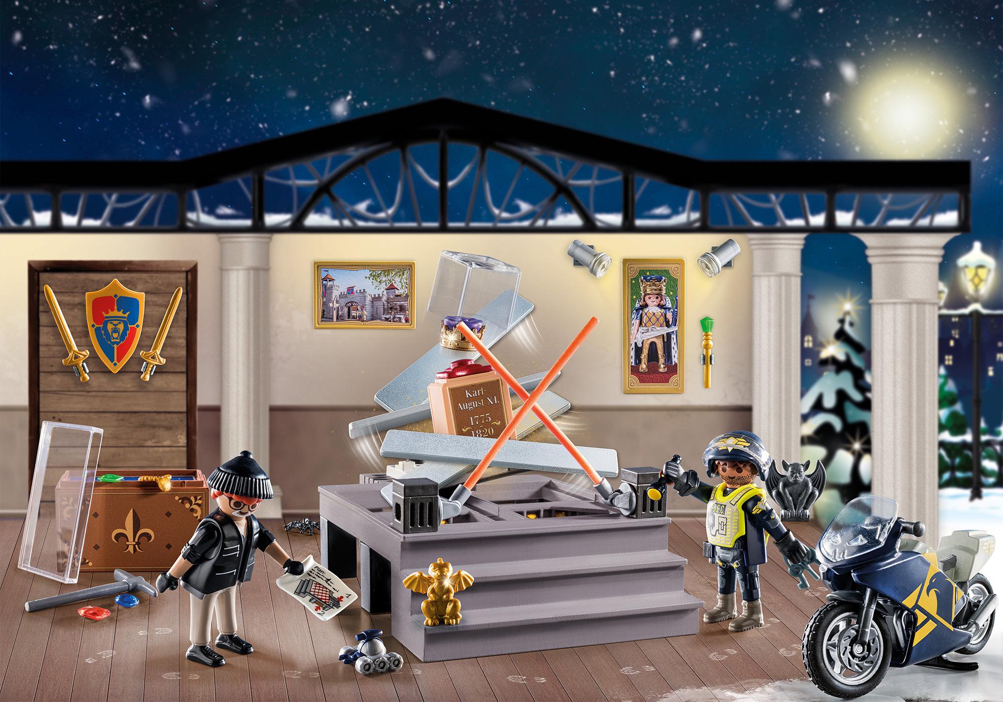 Adventskalender Polizei Museumsdiebstahl