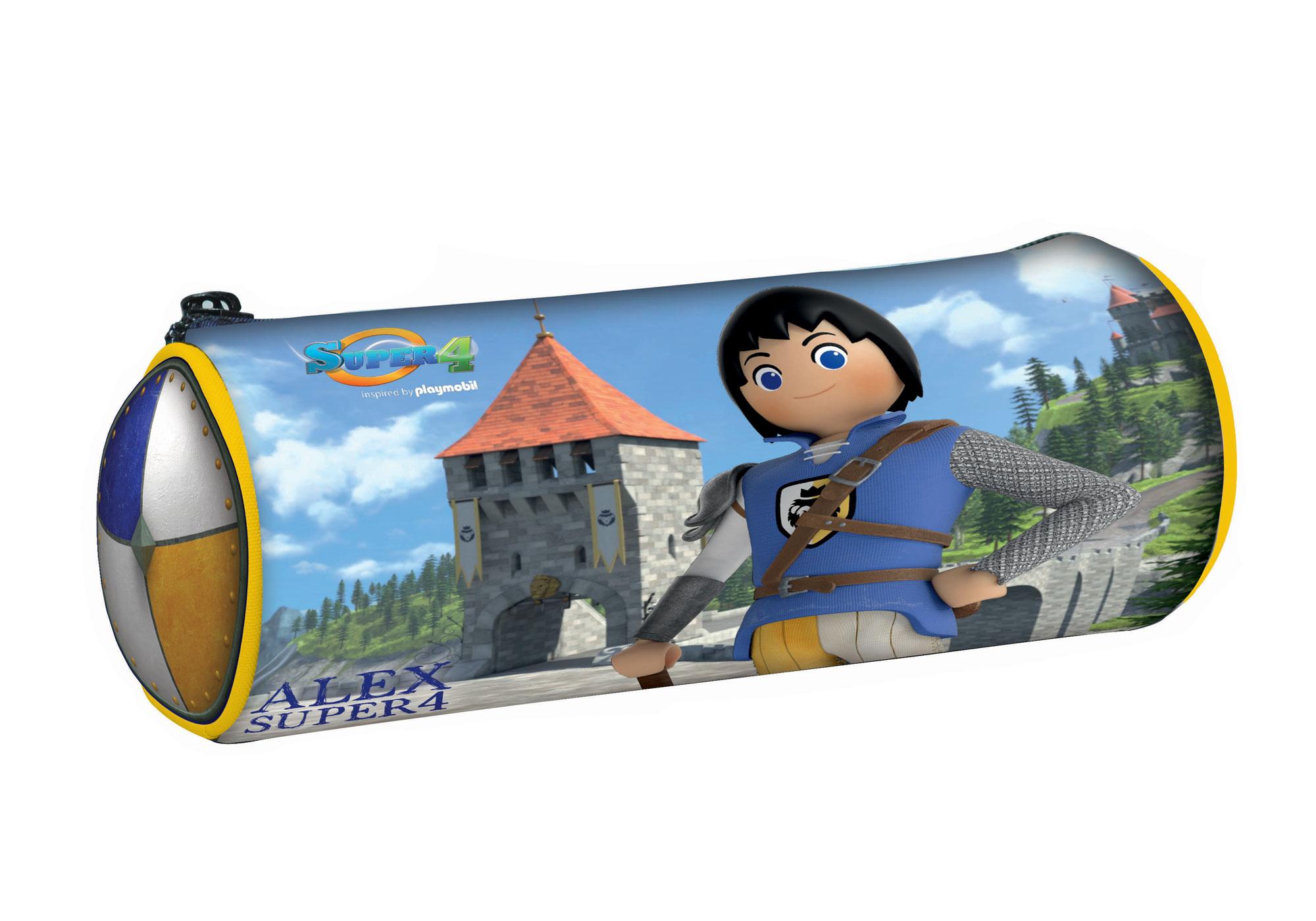 Federmäppchen rund - Super 4 Alex