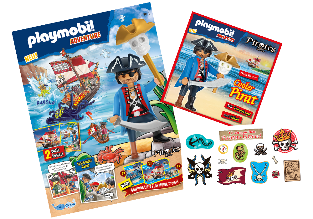 PLAYMOBIL-Magazin Adventure 01/2024 (Heft 1)