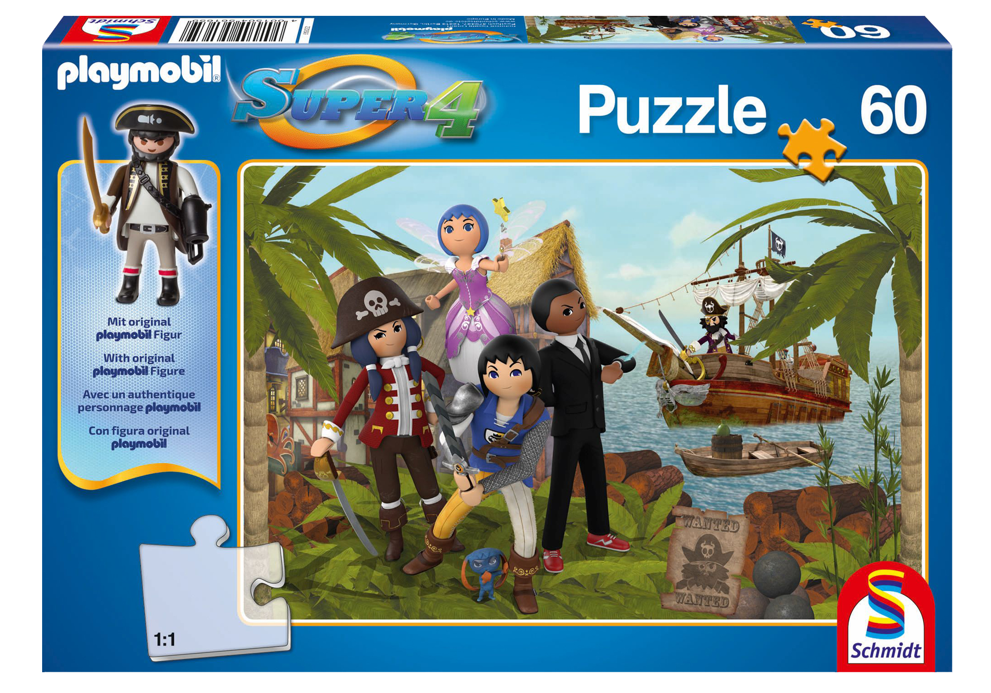 Puzzle Super4 - Gunpowder Island