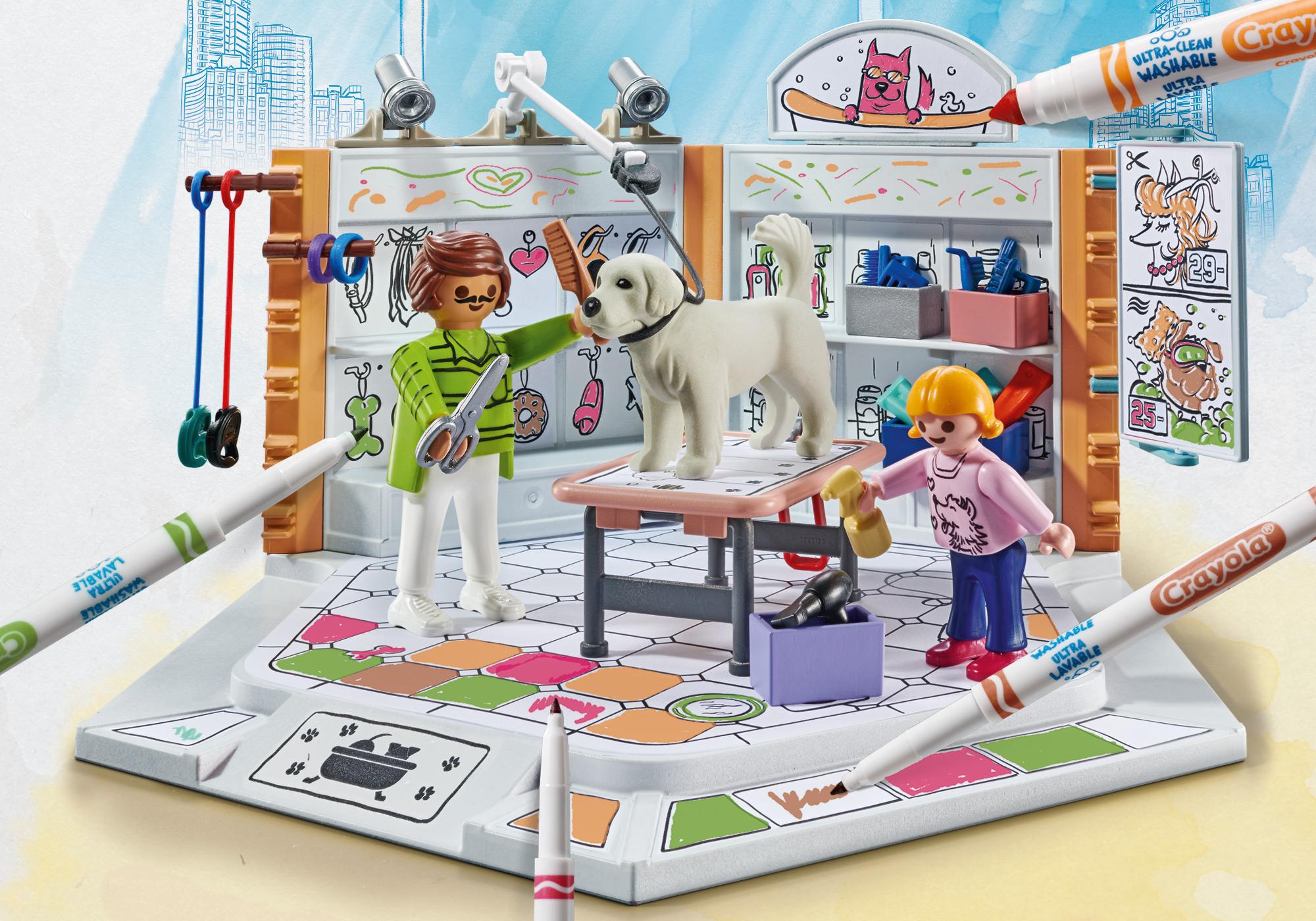 Playmobil Color Hundesalon