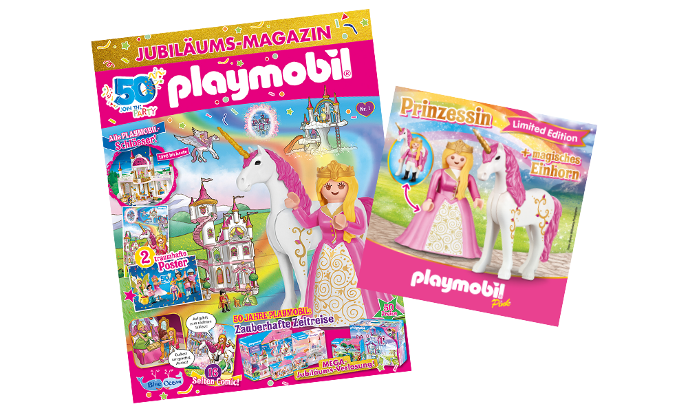 PLAYMOBIL- Jubiläumsmagazin Pink 2024